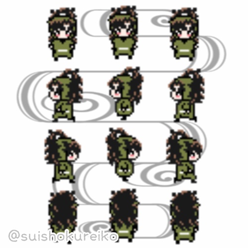 ピクスク用【善法寺伊作】アバター