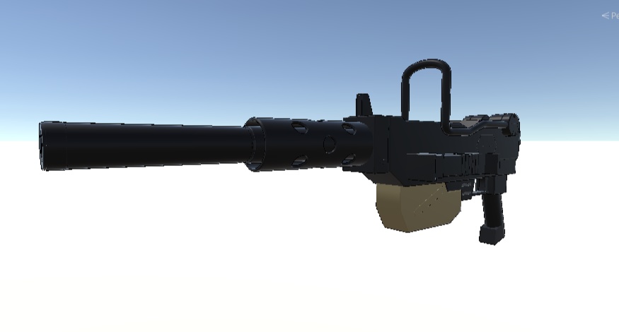 100mmマシンガン