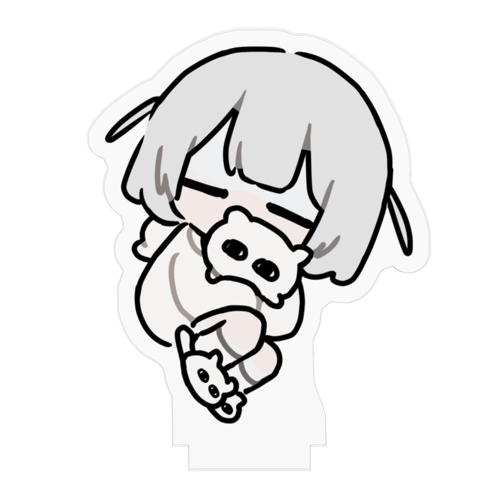 虚(うつろ)ミニアクリルスタンド -5cm