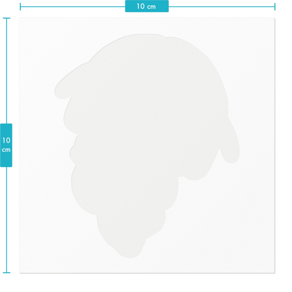 虚(うつろ)ステッカー