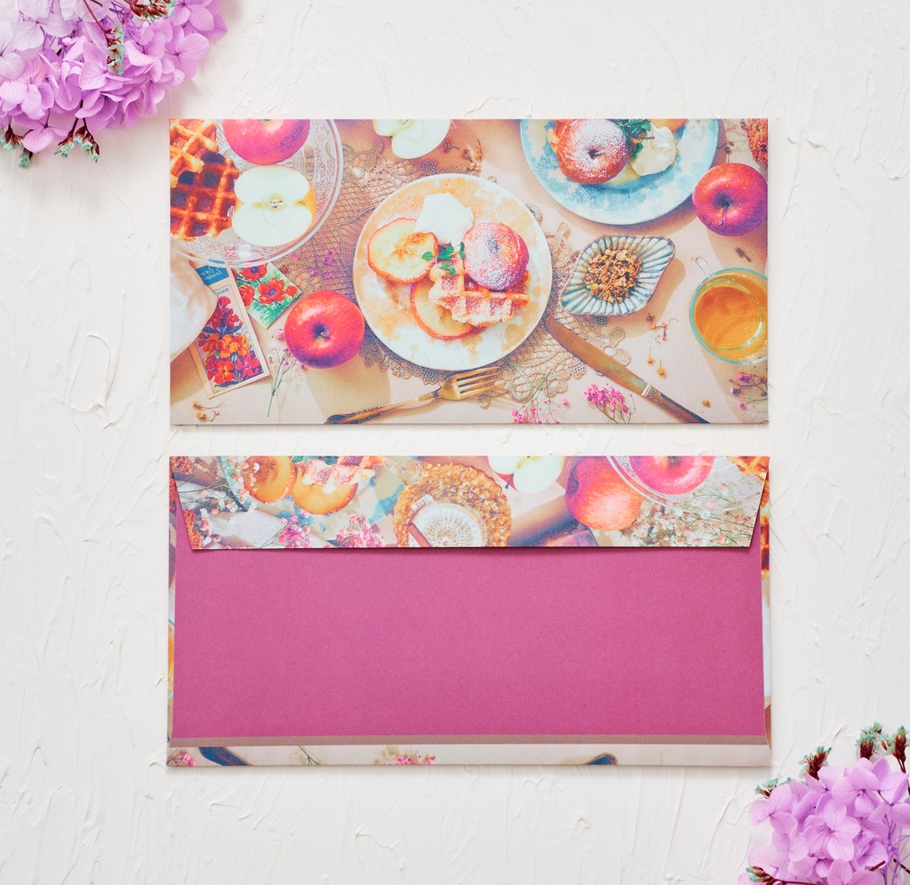 洋6封筒(洋封筒型ポチ袋)4枚入り