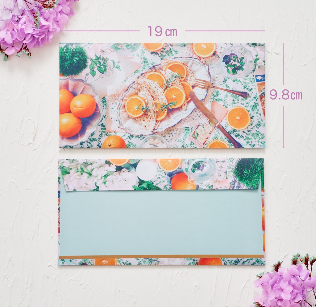 洋6封筒(洋封筒型ポチ袋)4枚入り