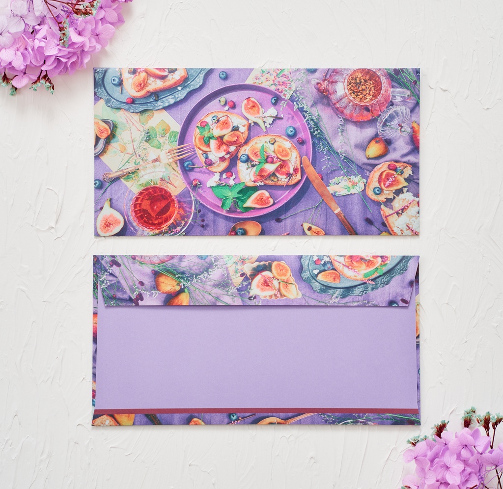 洋6封筒(洋封筒型ポチ袋)4枚入り