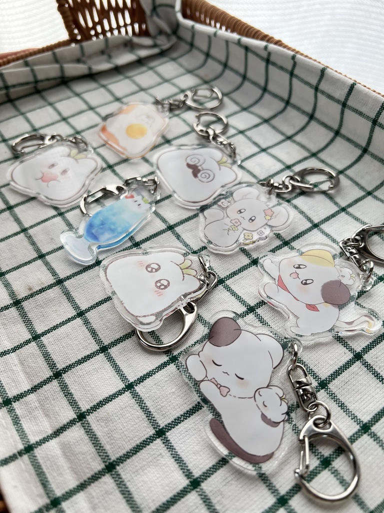 アクリルキーホルダー