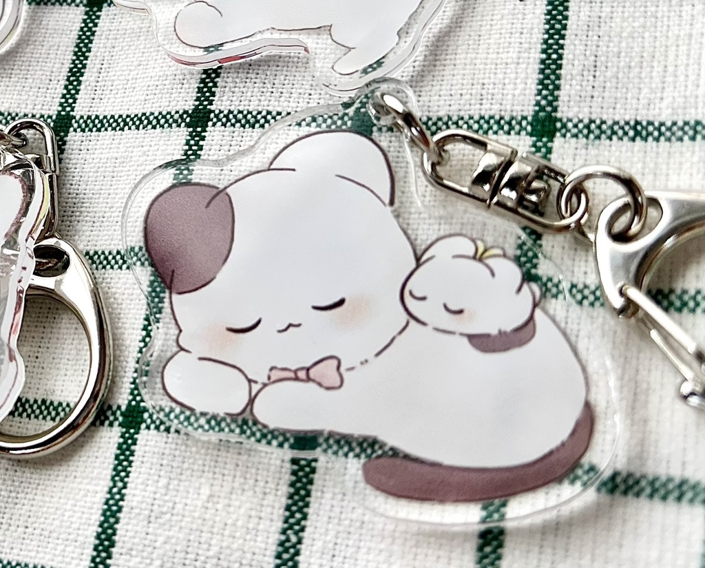 【アクリルキーホルダー】にゃふぅともふぅ