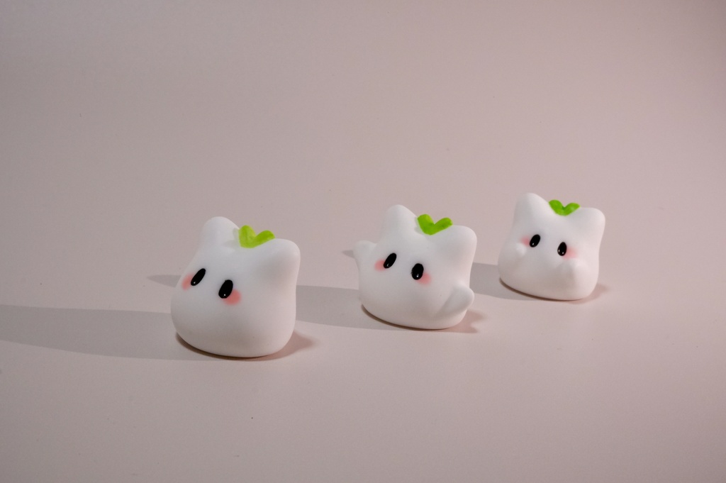 【1つ1つてづくり】ミニもふぅフィギュア