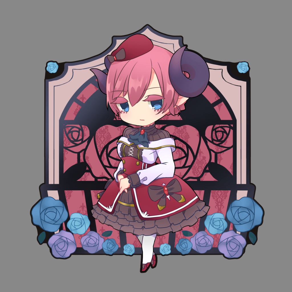 ロリータひつじちゃん アクリルキーホルダー