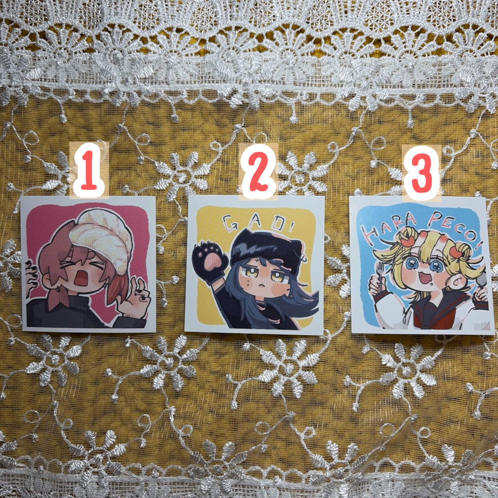 スクエアシール 3種or単品