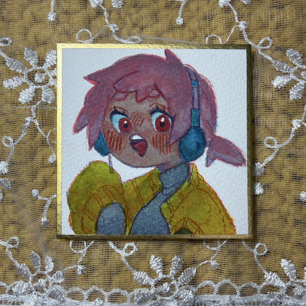 色紙原画 おきあみ