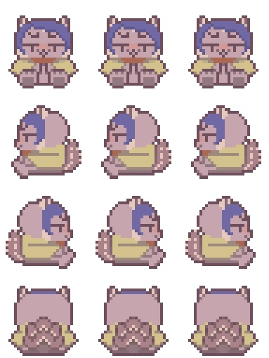 【こいつらコイツキ!】ピクスク専用アバター配布【鯉登と月島】