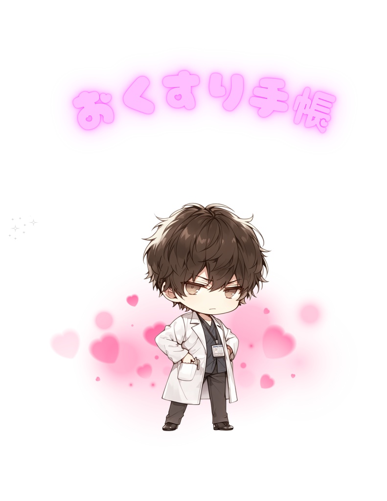 可愛く糖尿病管理！「食事体重覚書ノート」と「お薬手帳」