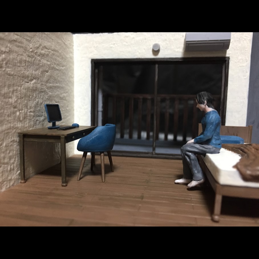 3Dプリント用 5階建てマンション(.blend)