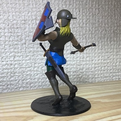 3Dプリントモデル(stl)「女騎士(槍使い)」