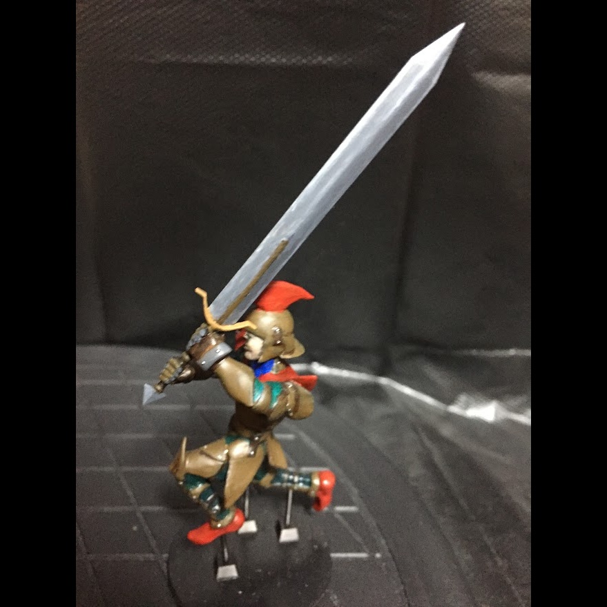 ３Dプリントモデル(stl)「大剣の騎士」