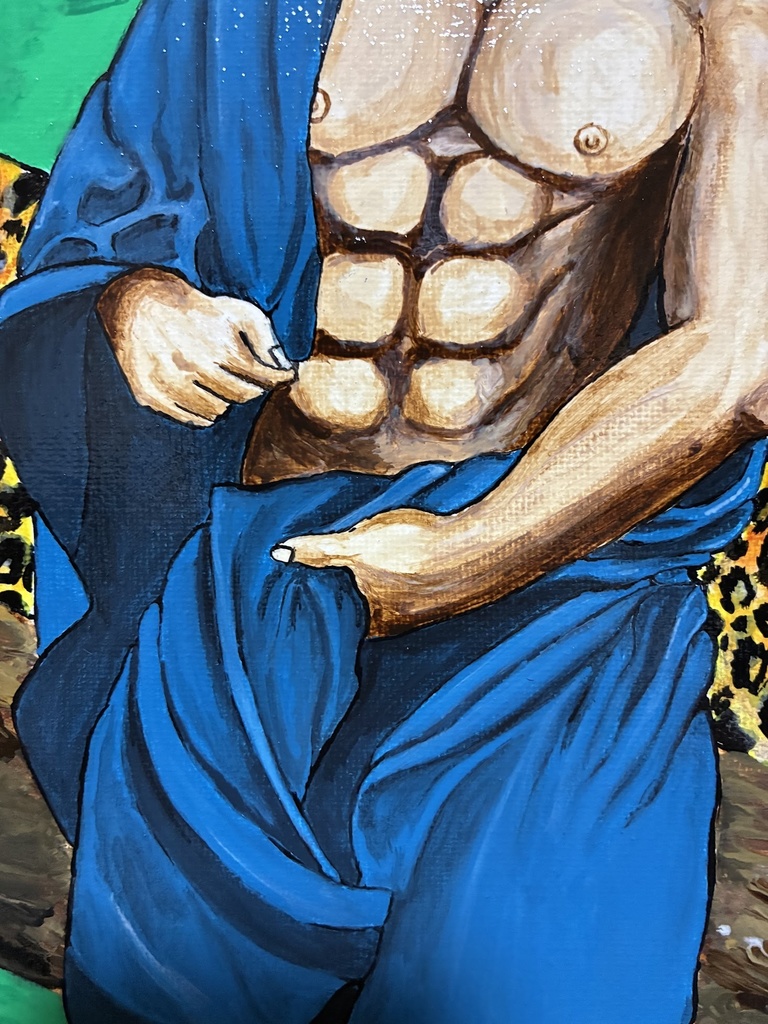 アクリル画　原画　「シトリ」