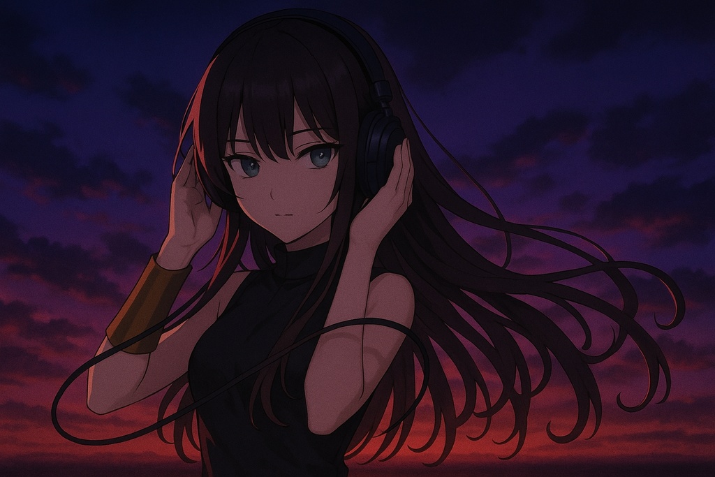 【フリーBGM】夜風に溶ける