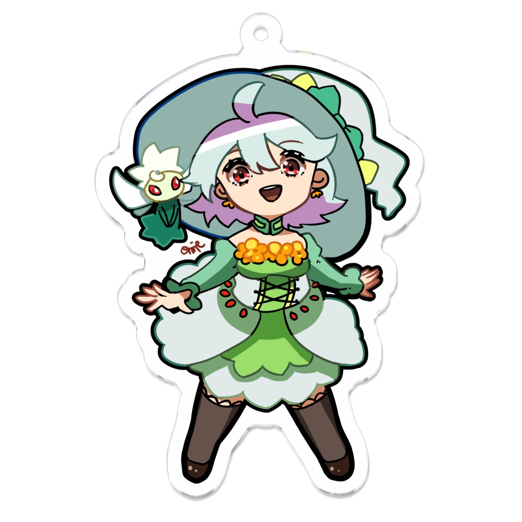 創作アクリルキーホルダー