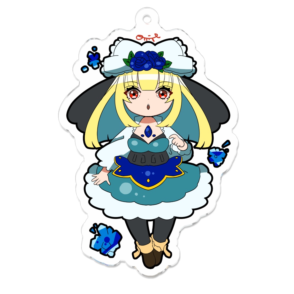 創作アクリルキーホルダー