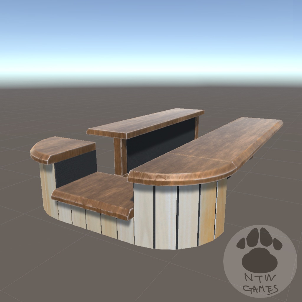 カフェカウンターセット