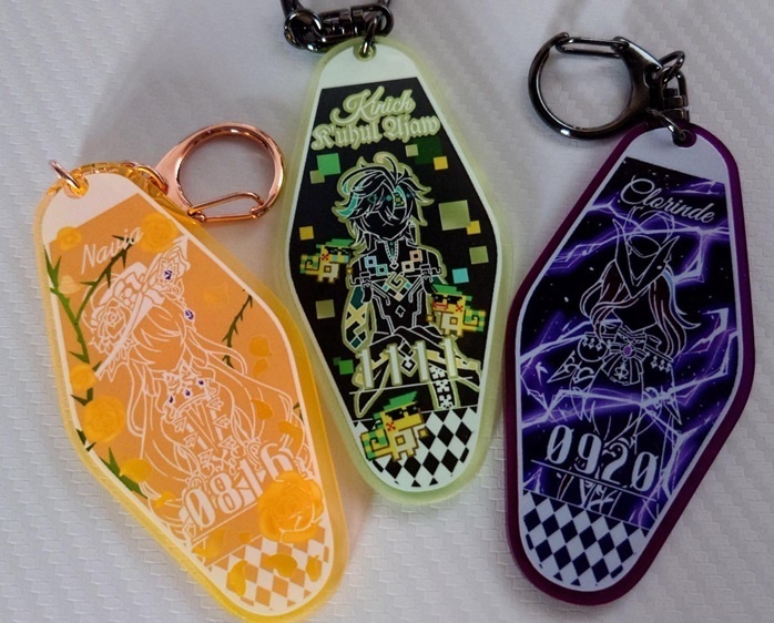 原神【モーテルキーホルダー】