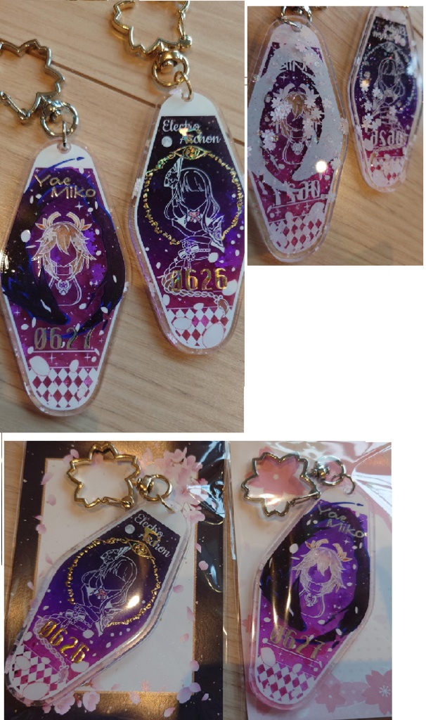 原神【モーテルキーホルダー】