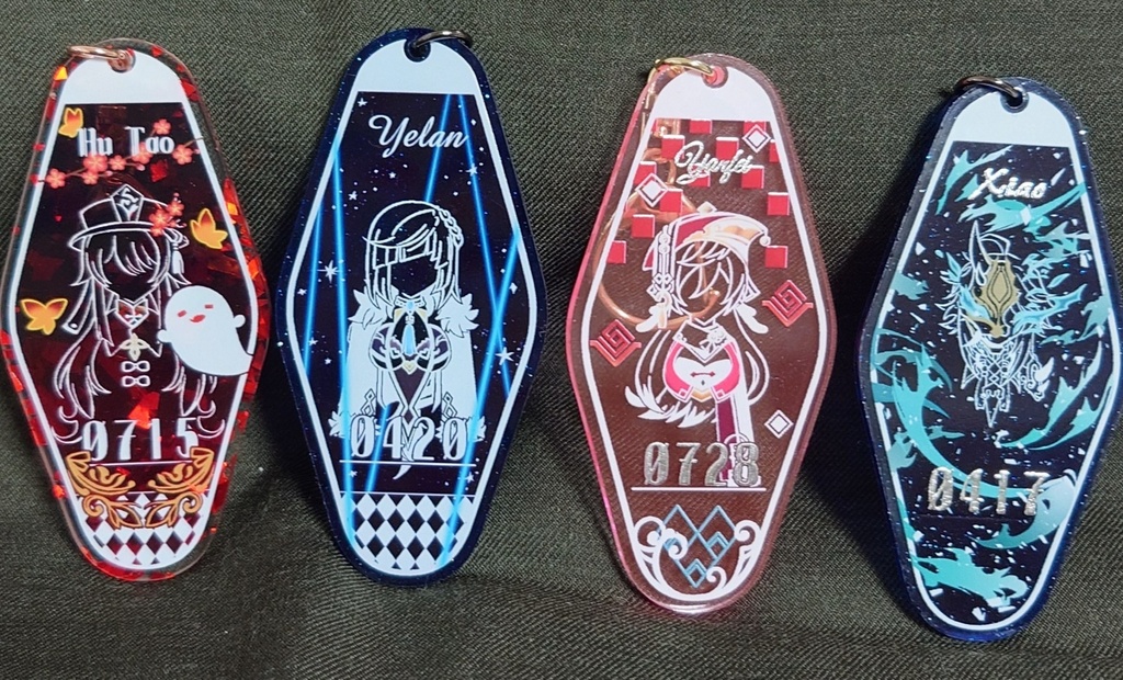 原神【モーテルキーホルダー】