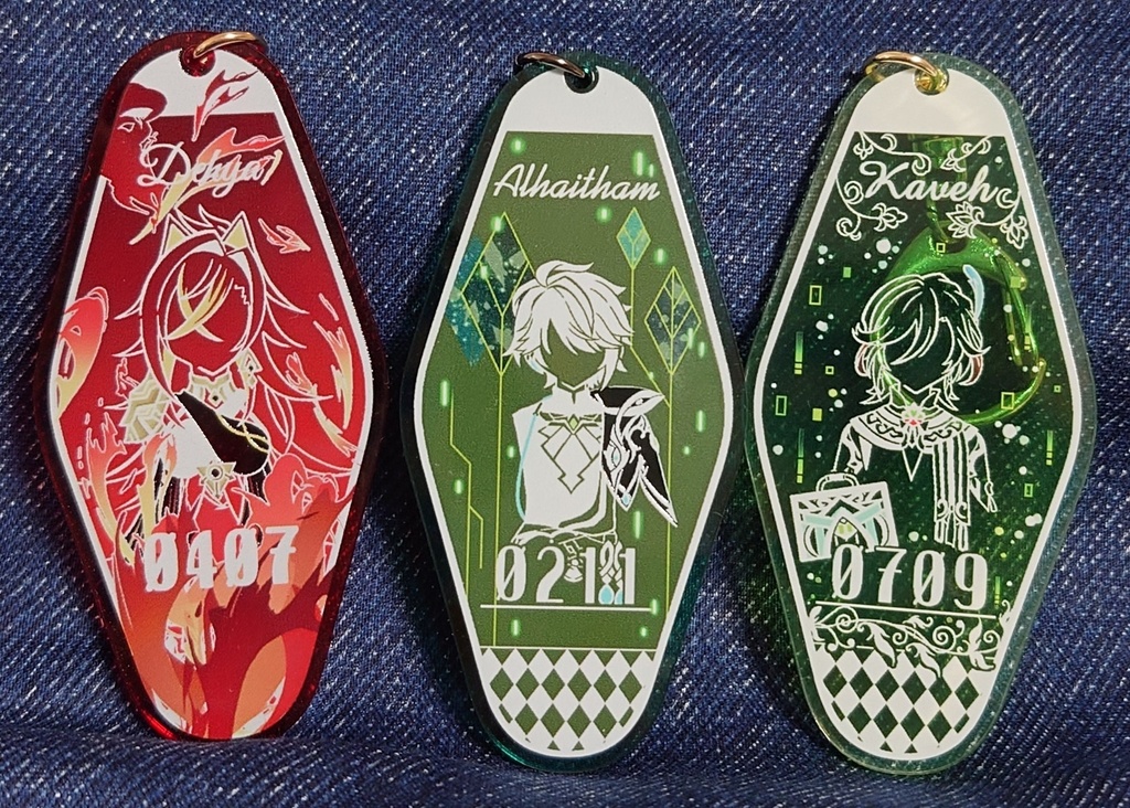 原神【モーテルキーホルダー】