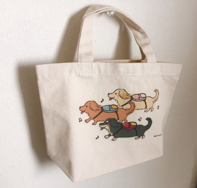 おでかけダックス トートバッグSサイズ