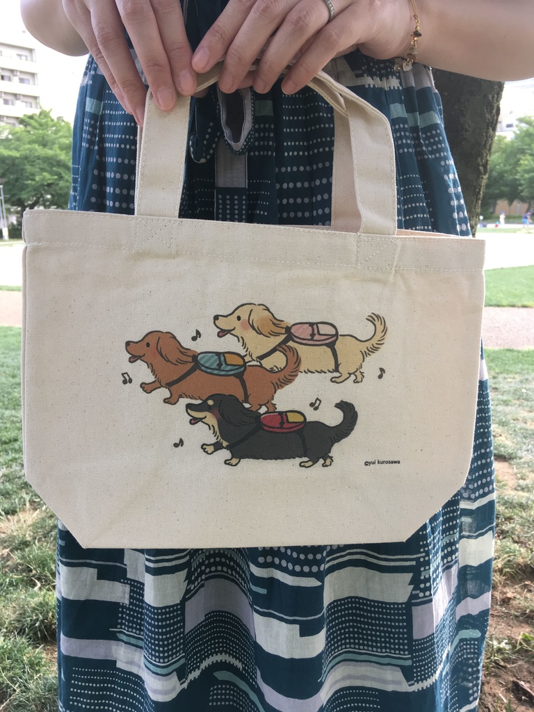 おでかけダックス トートバッグSサイズ