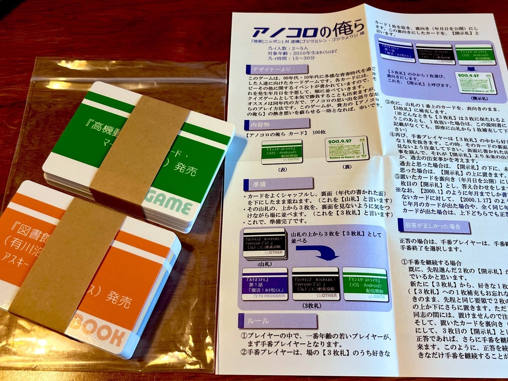 【箱無しバージョン】「アノコロの俺ら」vol.3 00年代~10年代