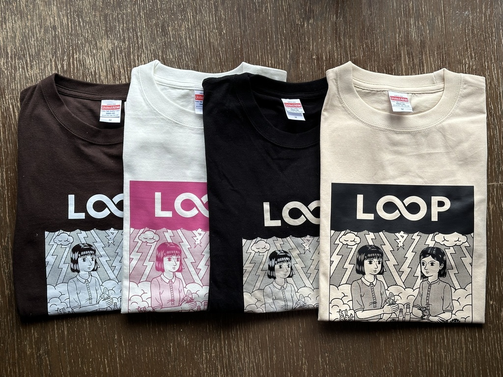 LOOP-Tシャツ(白)