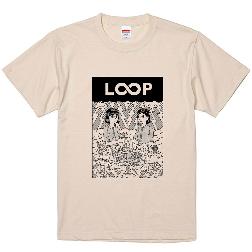 LOOP-Tシャツ(ナチュラル)