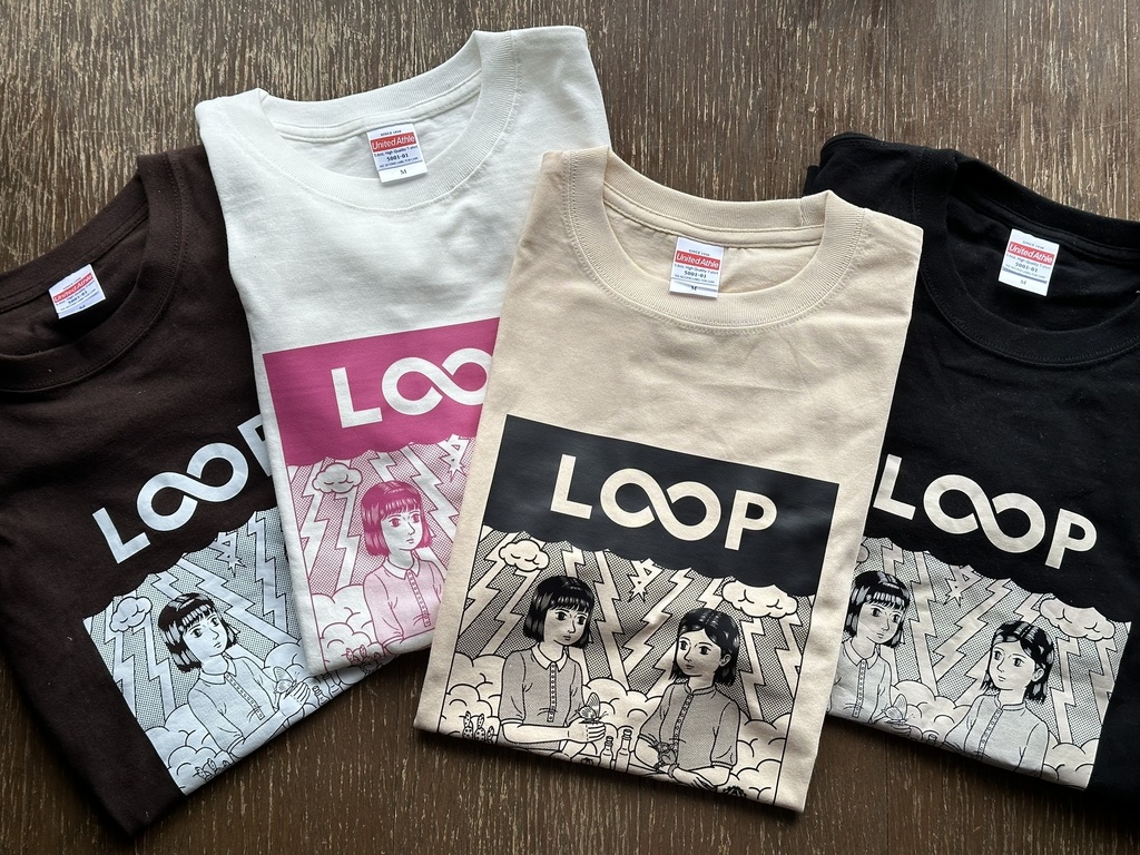 LOOP-Tシャツ(ナチュラル)