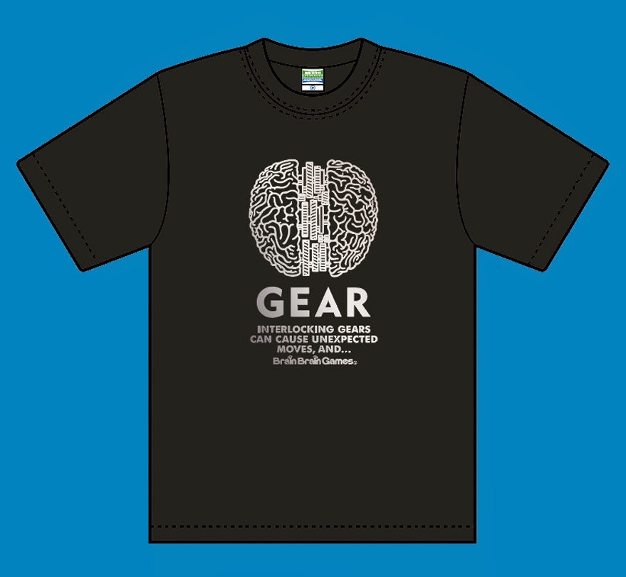 GEAR-Tシャツ(ヘザーブラック)