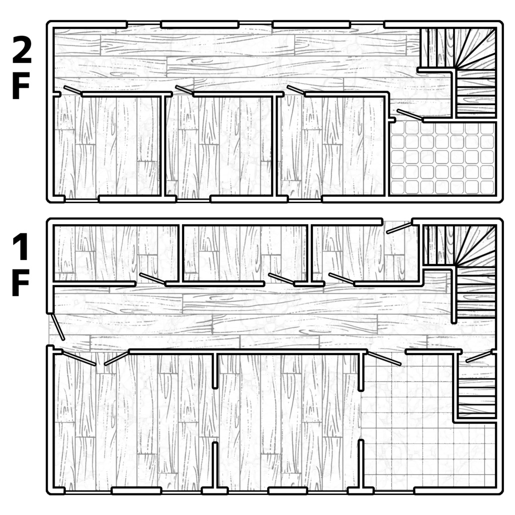 非公式「悪霊の家MAP」&「その他素材集」