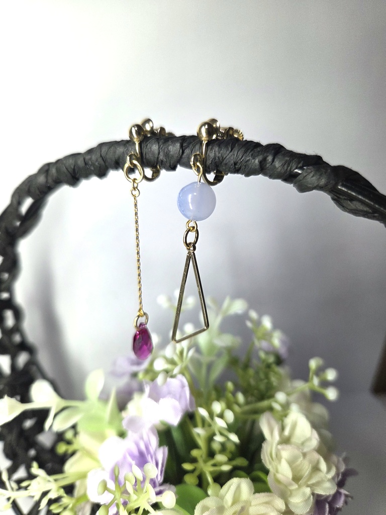 イメージピアス・イヤリング(天然石)
