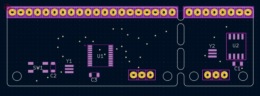 RISC-V CH32V003用のニコイチ開発ボード