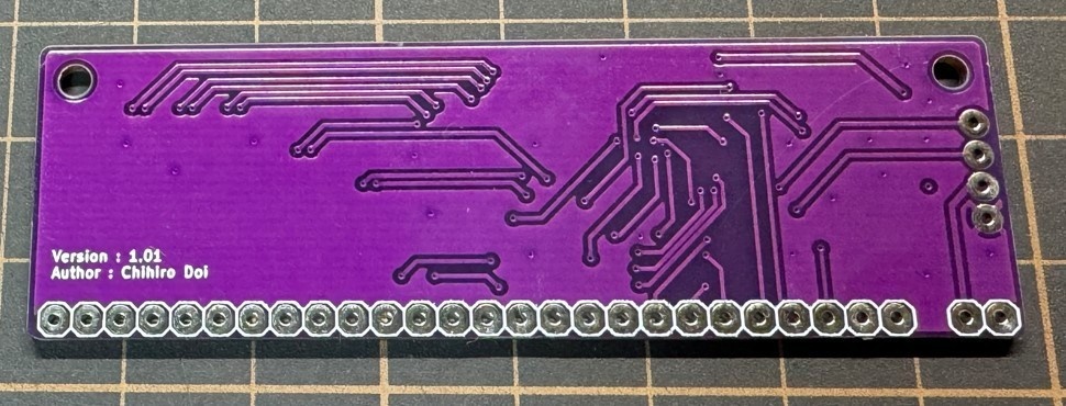 CH32V203K8T6用の開発用基板2