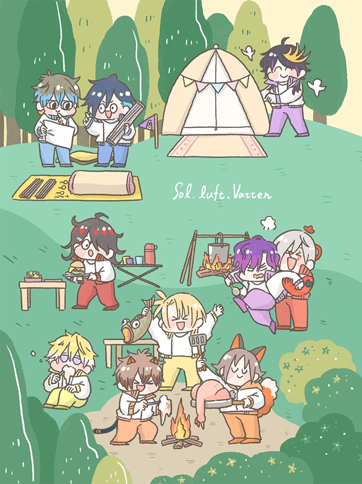 《Sol, Luft, Vatten》Nijisanji EN Picture Book