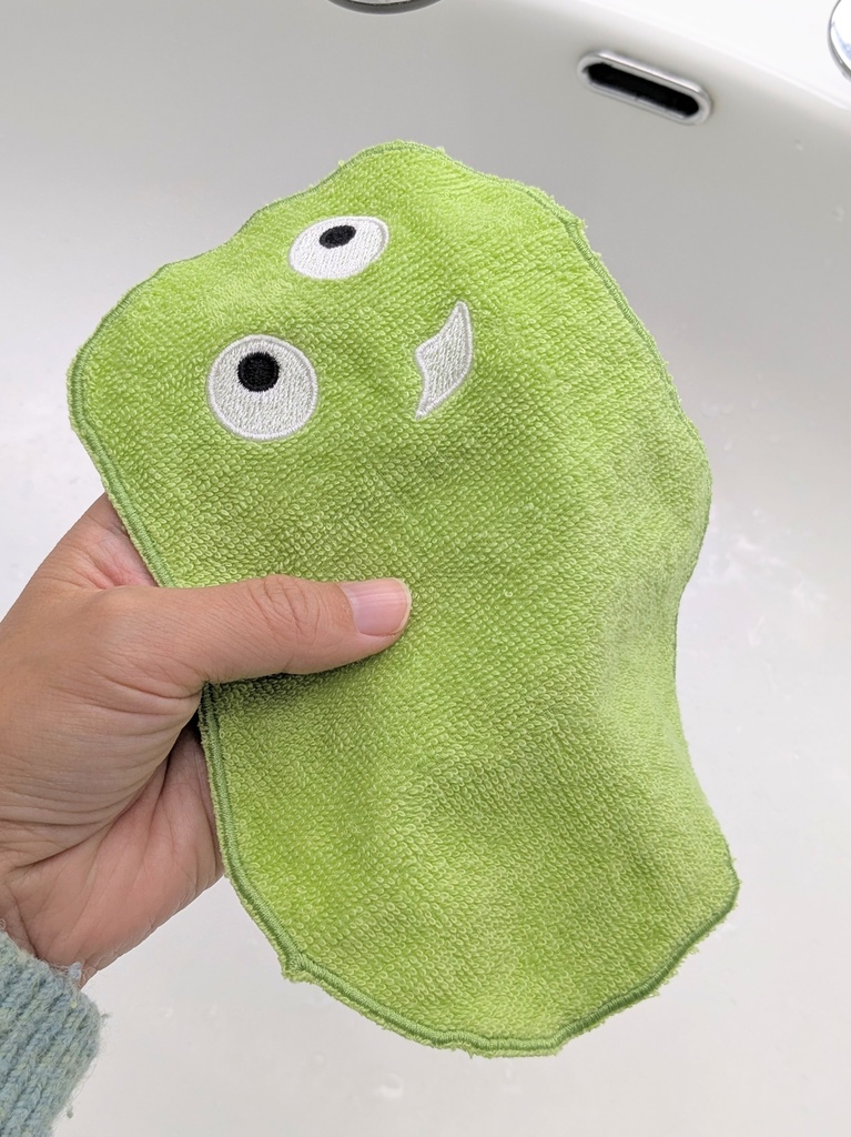 ナウルくん型ミニハンドタオル