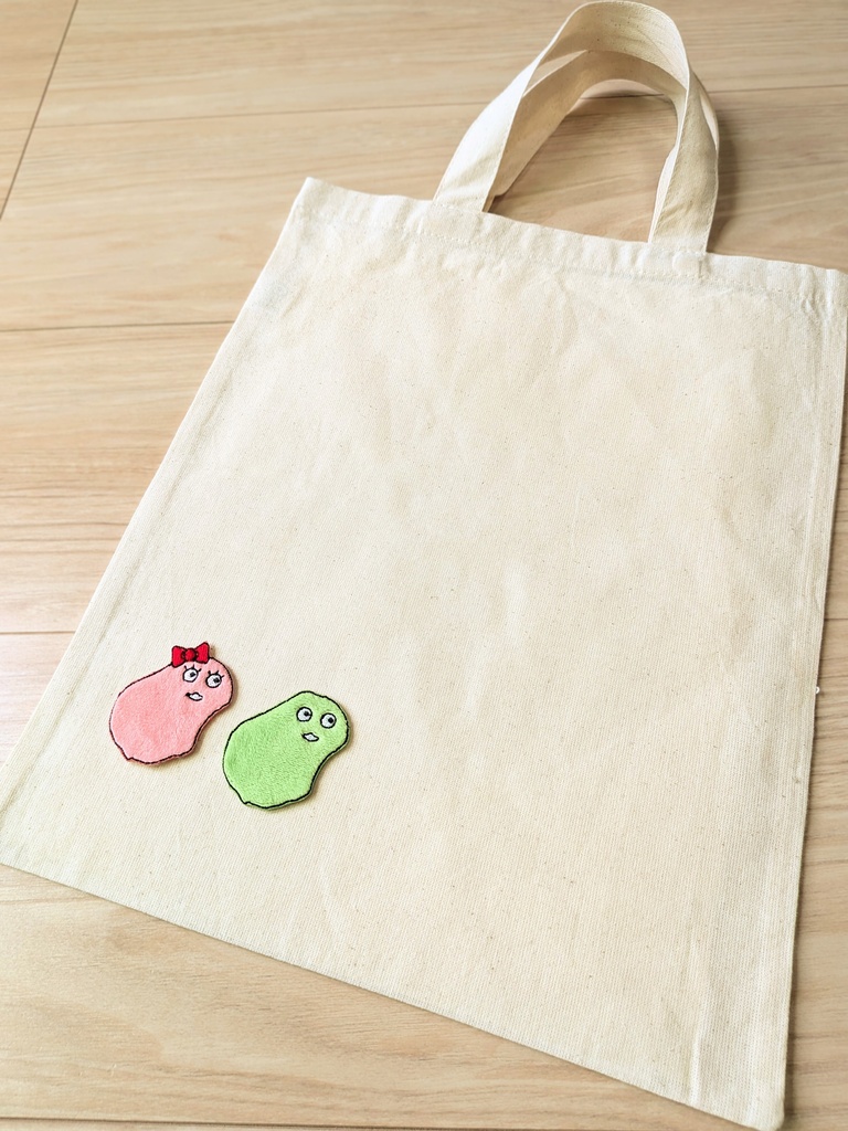 ナウルくんふわふわシールワッペン