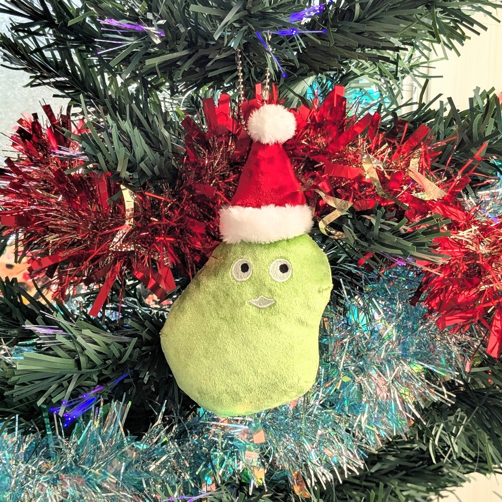 キラキラナウルくんぬいぐるみ（サンタVer.）