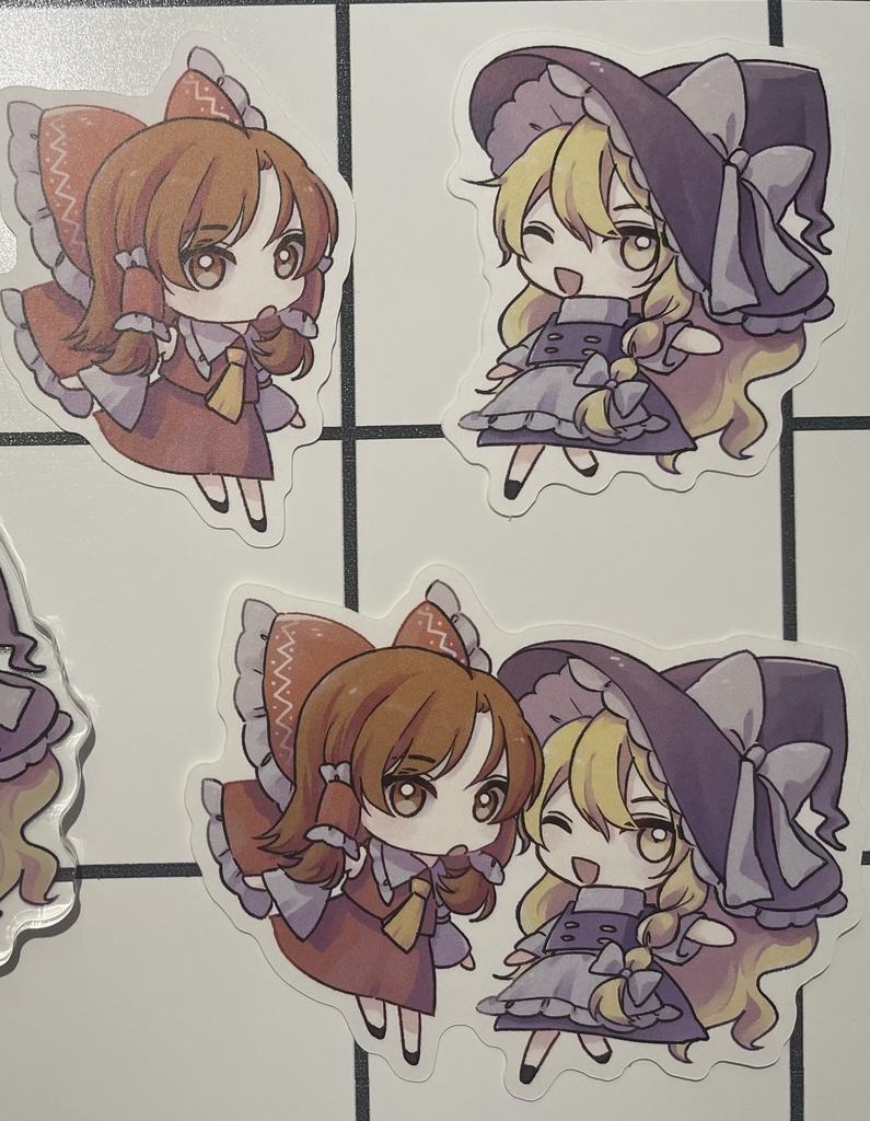 レイマリステッカーセット
