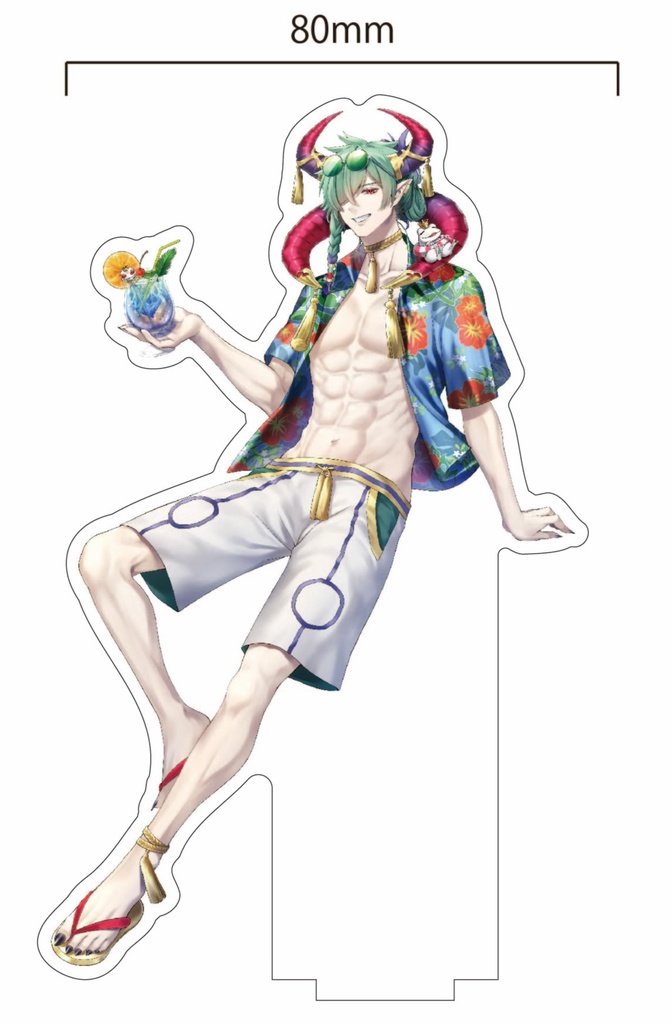【アクスタ】カエルの魔王タコス ‐サマービジュアル2024‐ 