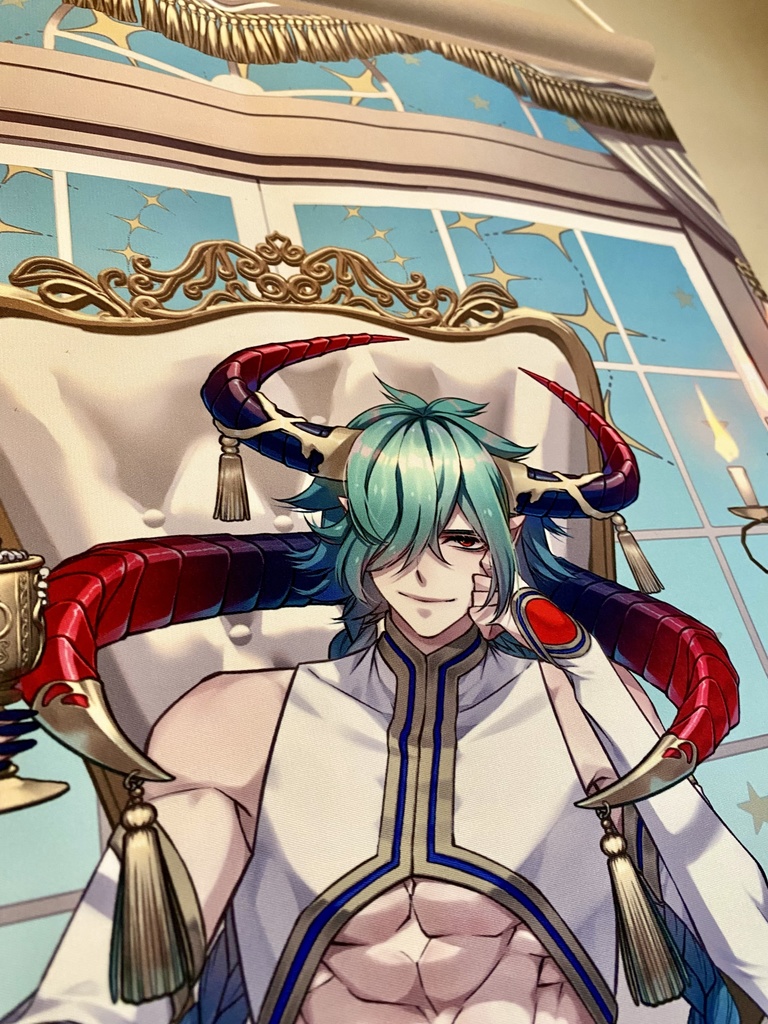 タペストリー『カエルの魔王タコス公式キービジュアル』【A2サイズ】