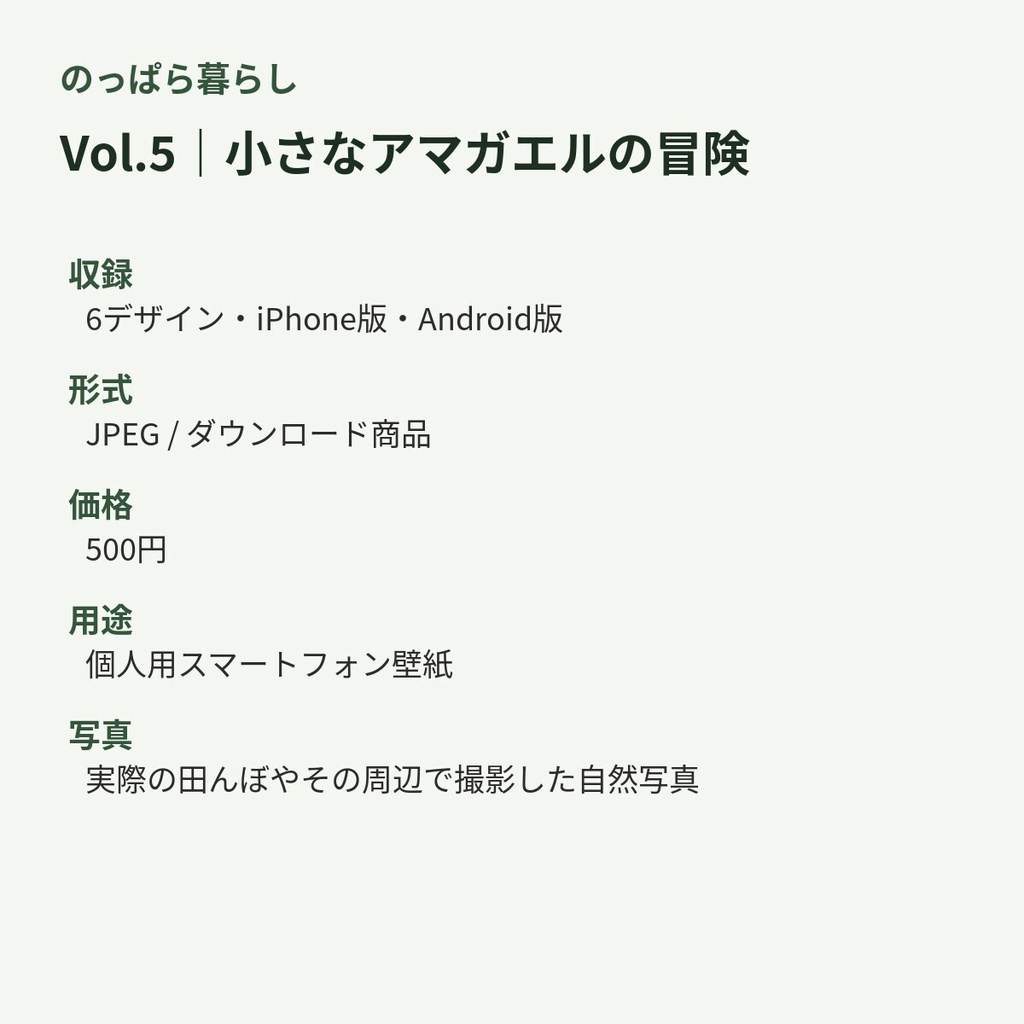 のっぱら暮らし|田んぼの小さな住人たち Vol.5 ― 小さなカエルの冒険 ―