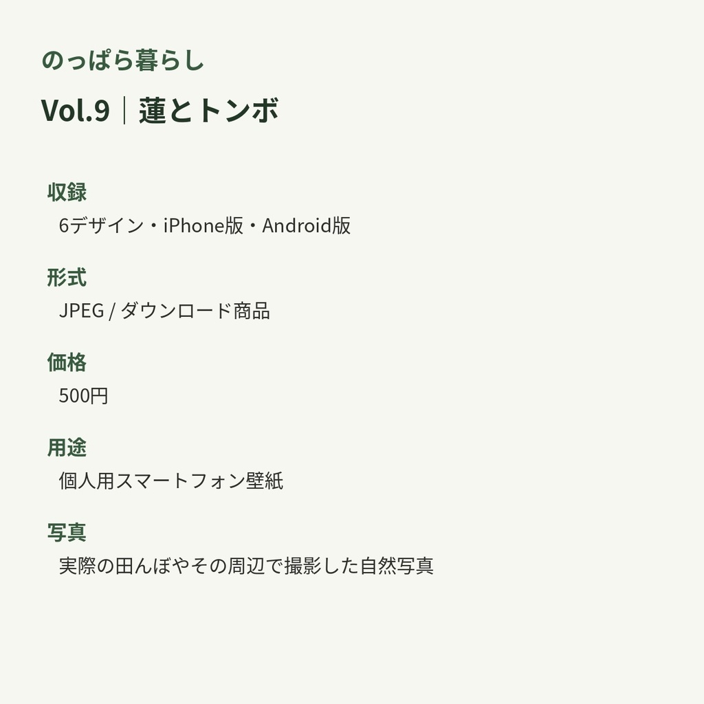 のっぱら暮らし|田んぼの小さな住人たち Vol.9 ― 蓮とトンボ ―