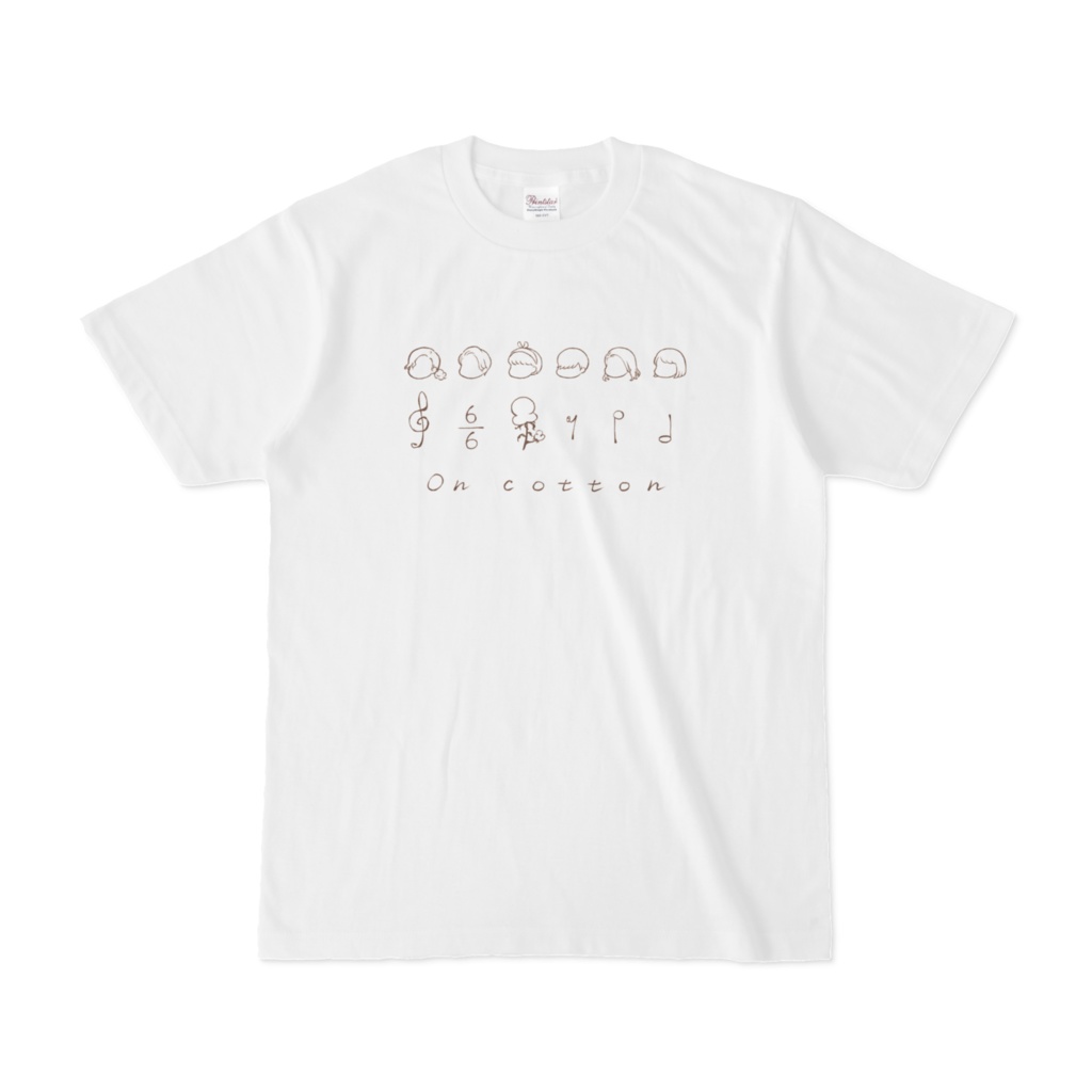 cotton100% おんがくTシャツ