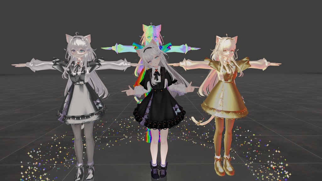 泉の女神ギミック【VRChat対応】【MA対応】
