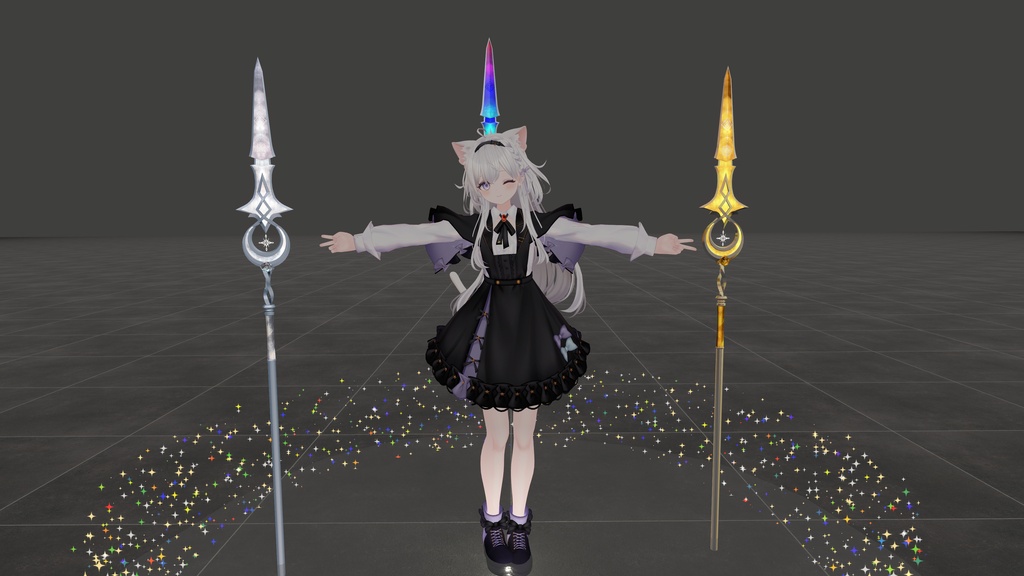 泉の女神ギミック【VRChat対応】【MA対応】